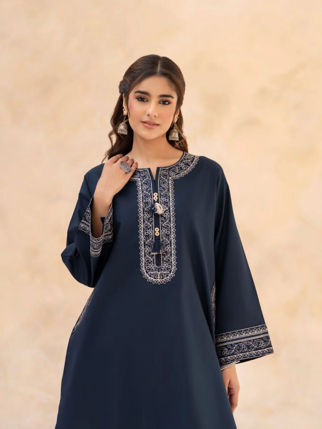 Maira 2pc Formal Dress: Premium Embroidered Cotton Wear Maira 2pc Formal Dress: Premium Embroidered Cotton Wear