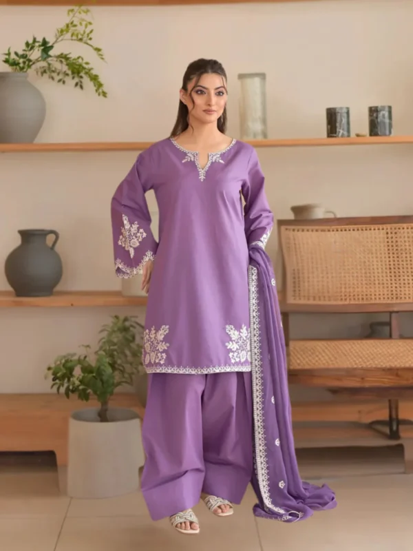 pakistani-dress-3pc-Cotton-Suit-Bamber-Chiffon-Dupatta