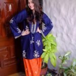 Urgue wear by the gorgeous actress dure fishan front view