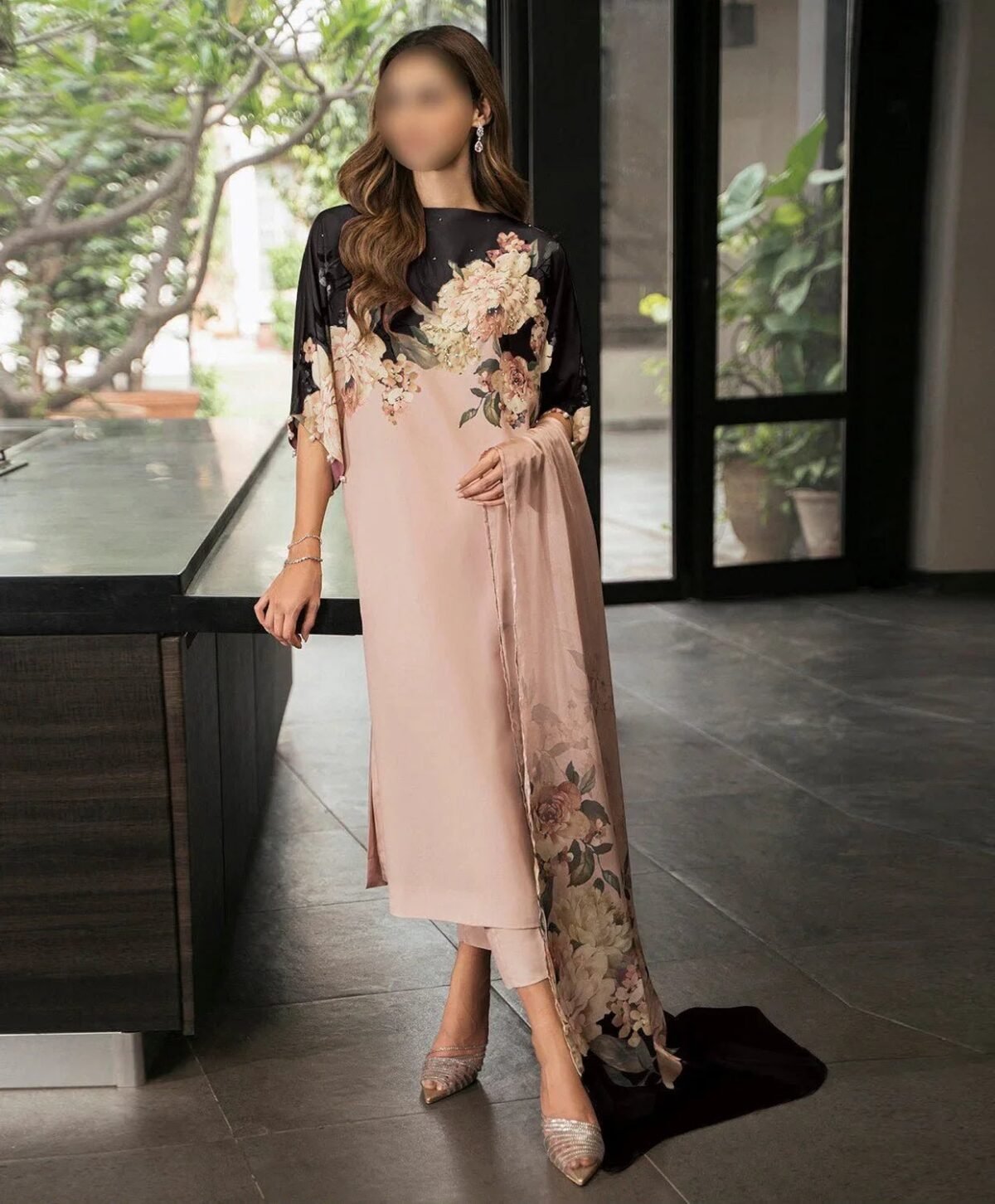 Premium-China-Silk-3-Piece-Floral-Suit-front-same